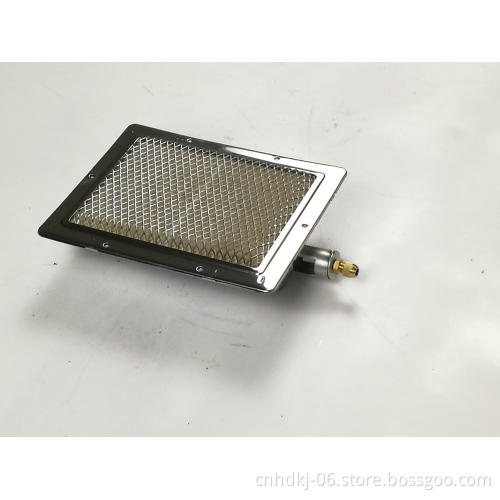 ceramic plate infrared heater propane gas burner for barbecue shawarma grill machine